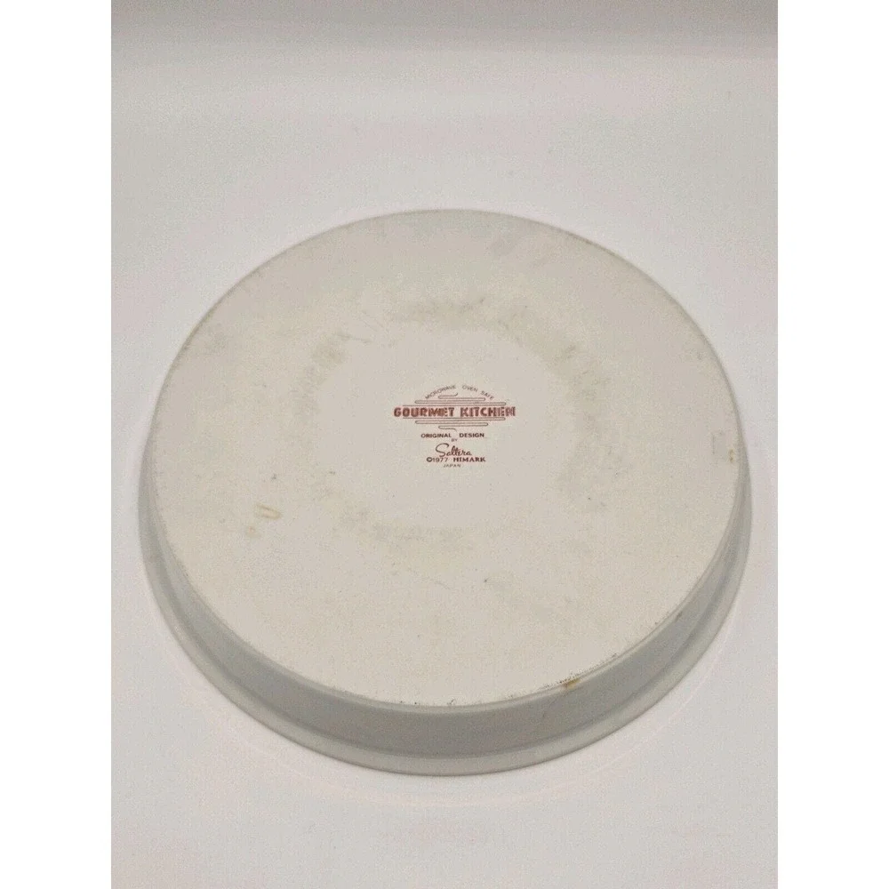 Saltera Himark 1977 Pie Dish 10 1/4